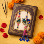 Peacock Heart Bhaiya Bhabhi Set