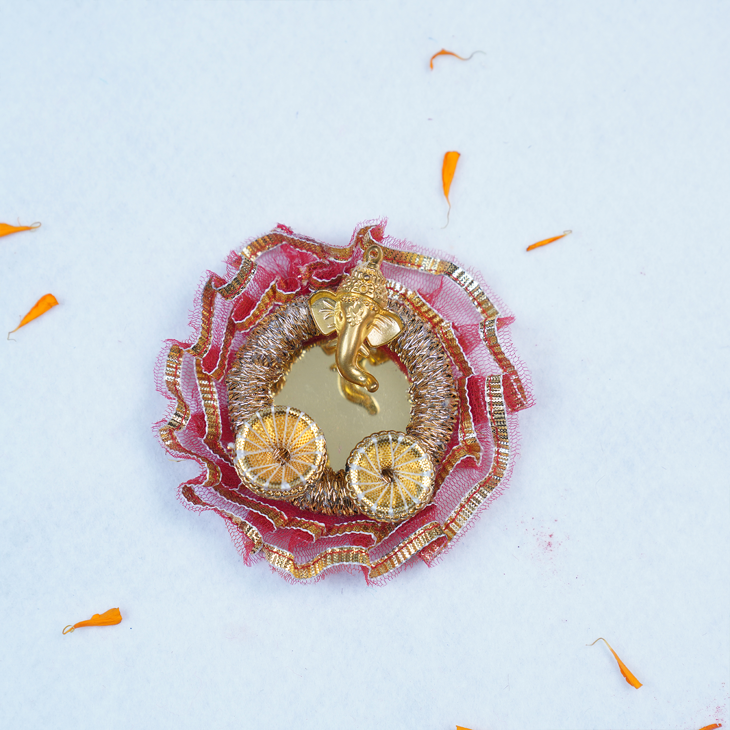 Royal Bird-Themed Bhaiya Bhabhi Rakhi Set – Handcrafted Thali Collection with Heartfelt Scroll