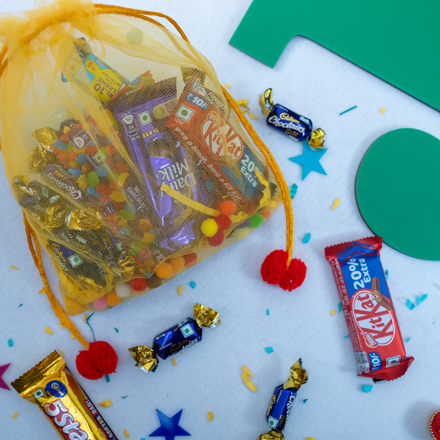 Unicorn Kids Rakhi Hamper with Chocolates & Roli Chawal – Mega Gift Pack for Little Brother