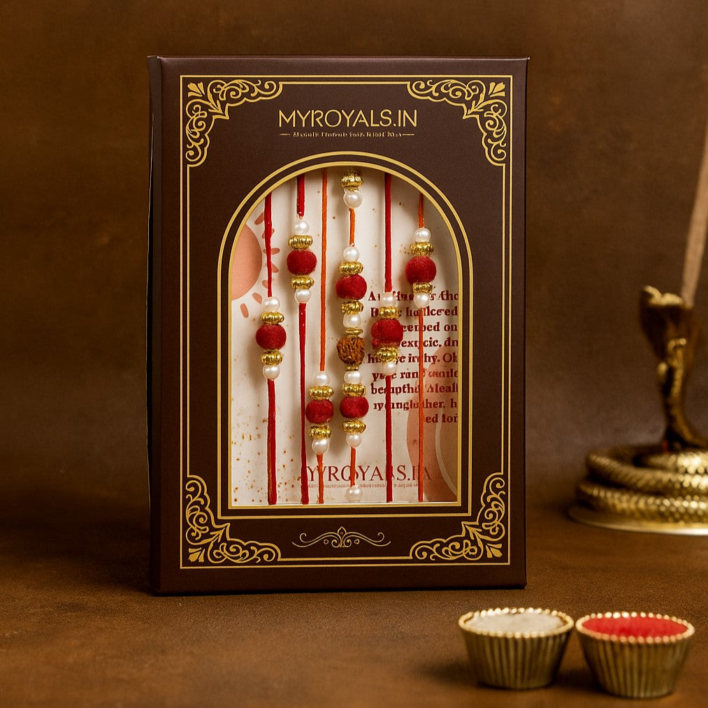 Traditional Mauli Rakhi – Handcrafted Sacred Thread for Raksha Bandhan