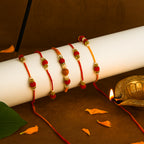 Traditional Mauli Rakhi – Handcrafted Sacred Thread for Raksha Bandhan
