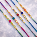 Velvet Bead Rakhi (Set of 5)