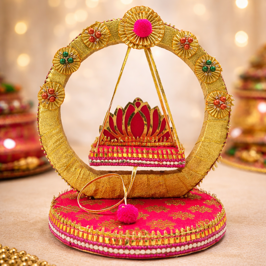 Decorative Laddu Gopal Jhula Stand