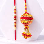 Red & Yellow Traditional Bhaiya Bhabhi Set