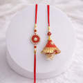 Royal Jhumka Rakhi Set