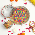 Mayur Design Karwa Chauth Pooja Thali Set