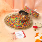 Mayur Design Karwa Chauth Pooja Thali Set