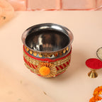 Premium Karwa Chauth Pooja Thali Set – Handcrafted Traditional Designs