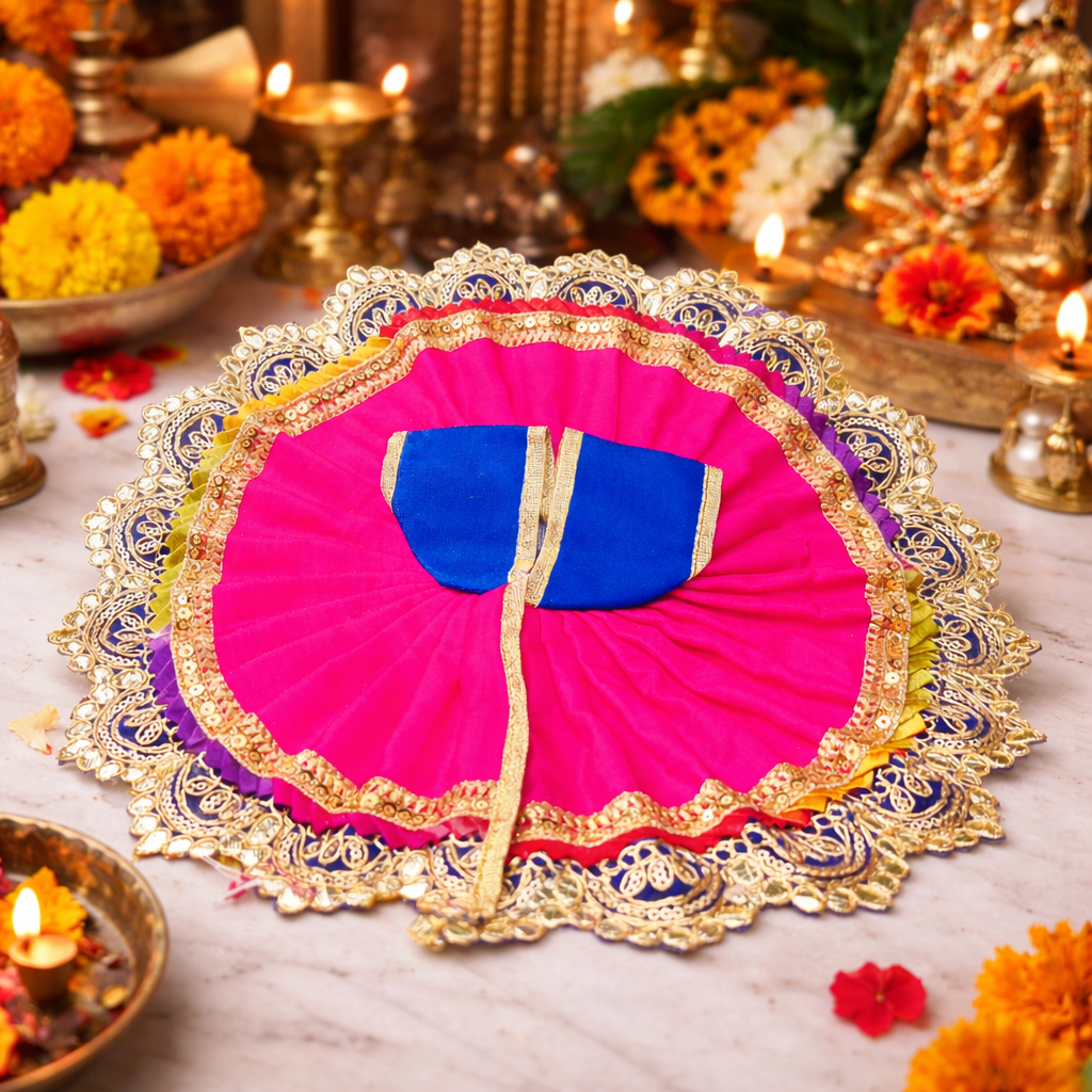 Designer Laddu Gopal Dress (Poshak)