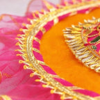 Shahi Kesari Poshak for Laddu Gopal