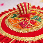 Shahi Red Laddu Gopal Poshak