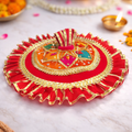 Shahi Red Laddu Gopal Poshak