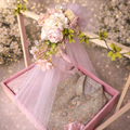 Premium Floral Trousseau Packaging – Elegant Wedding Gift Display Tray