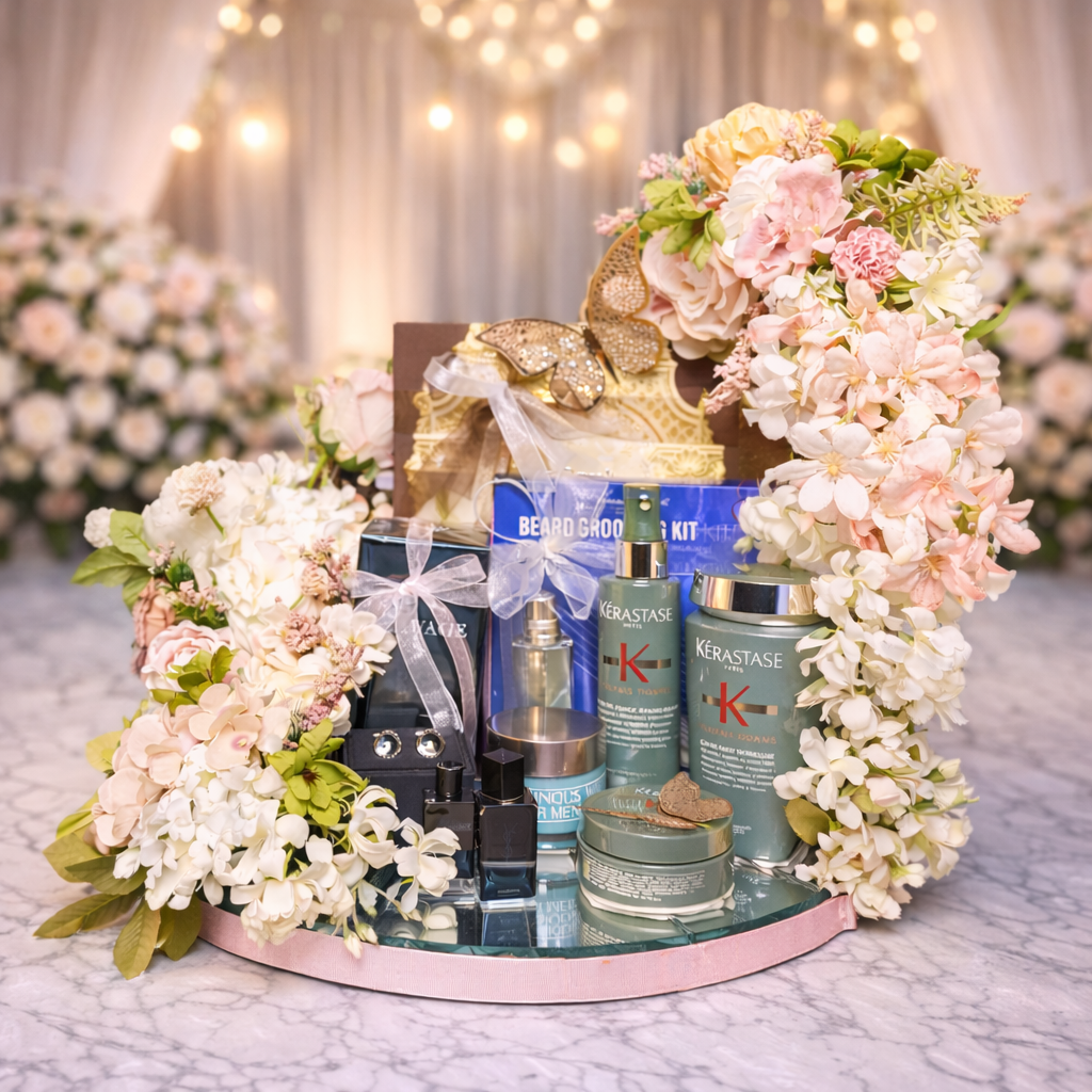 Luxury Men Bridal Trousseau Tray – Premium Wedding Gift