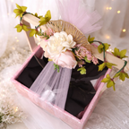 Luxury Floral Bridal Trousseau Tray – Premium Wedding Gift