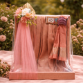 Luxury Bridal Saree Packing Tray with Lid