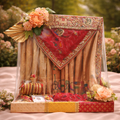 Premium Bridal Saree Display Tray
