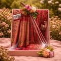 Luxury Bridal Saree Packing Tray with Lid