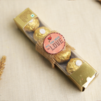 Personalized Vintage Brass Frame Gift Hamper