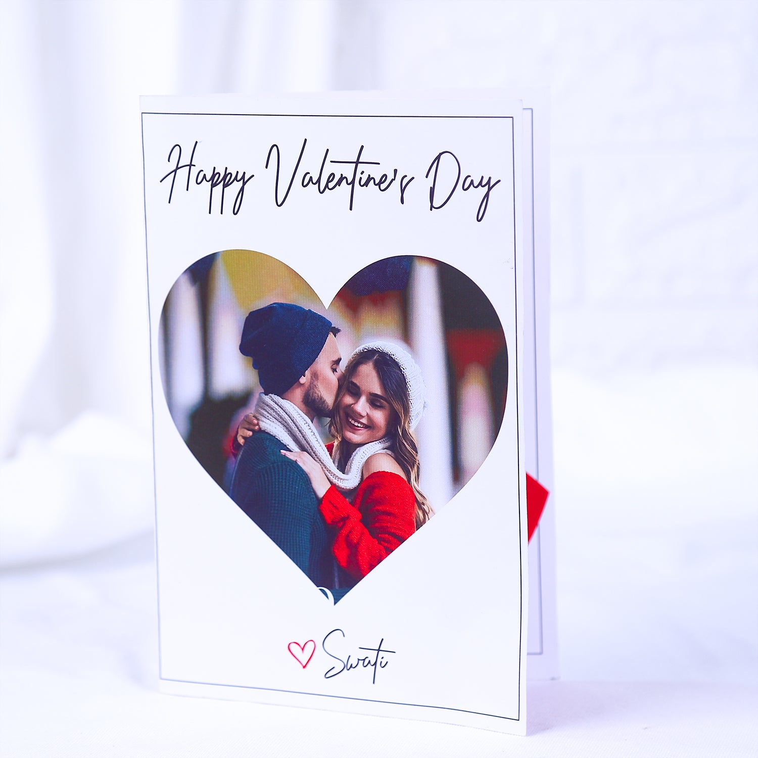 Personalized Valentine's Day Greeting Card