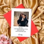 Romantic Pledge Personalized Valentine's Card
