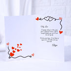 Romantic Pledge Personalized Valentine's Card