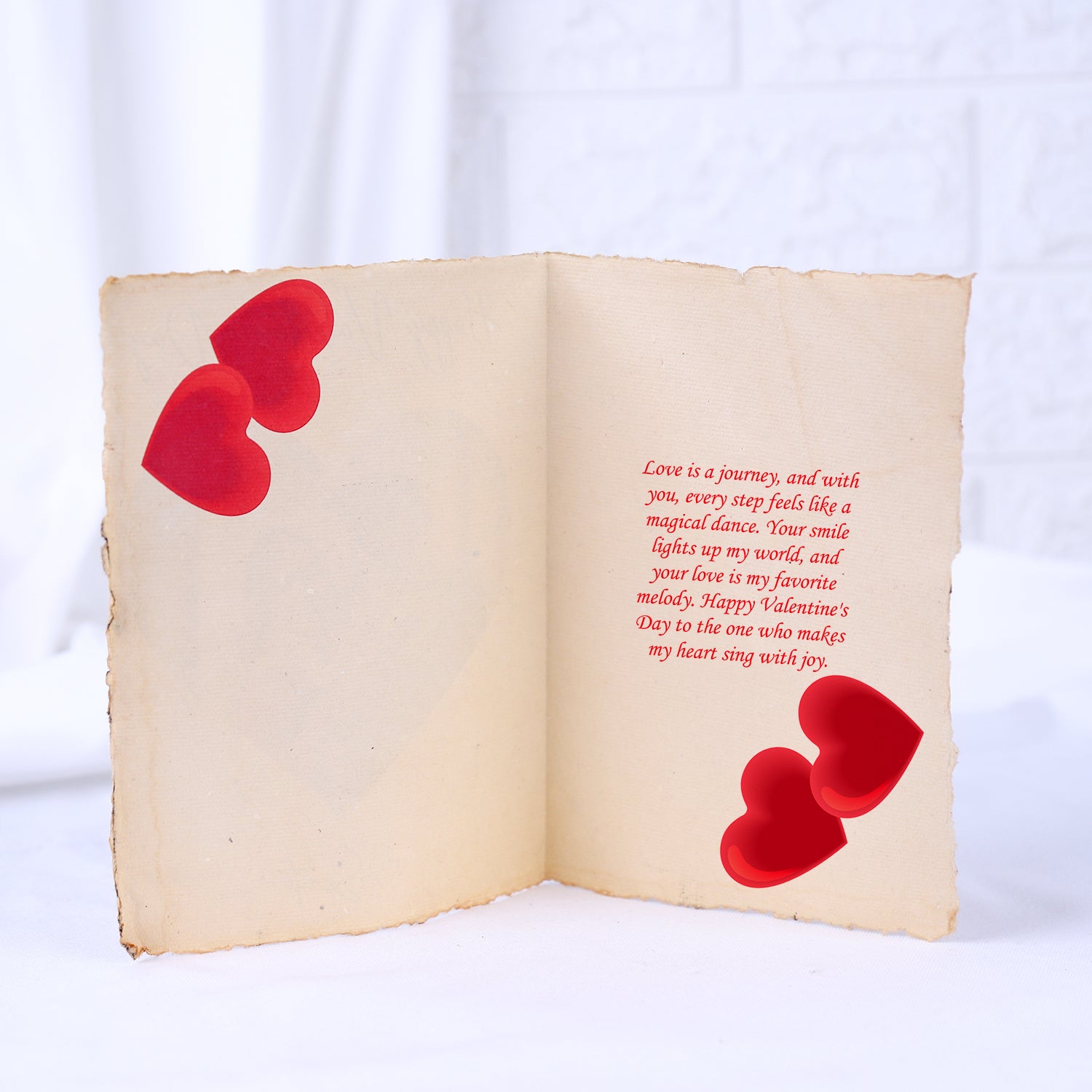 Personalized Vintage Valentine's Day Greeting Card