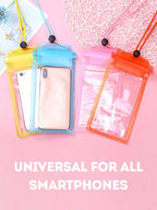 Universal Waterproof Mobile Pouch – 3-Layer Triple Seal Protection