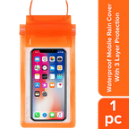Universal Waterproof Mobile Pouch – 3-Layer Triple Seal Protection