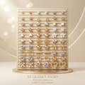 Desert Luxe Collection – 30 Quirky Pairs Stud & Hoop Earring Set